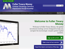 Tablet Screenshot of fullertreacymoney.com